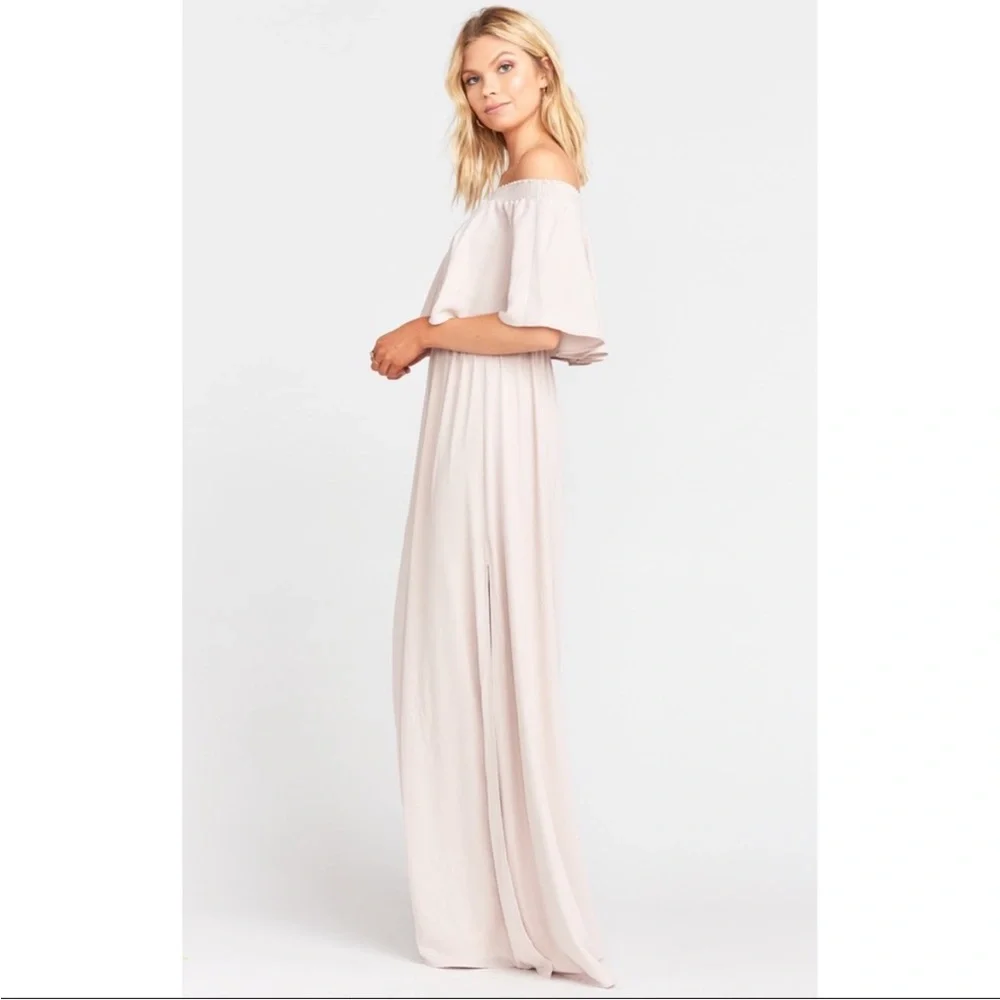 Show Me Your MuMu Hacienda Maxi Dress Medium Show Me the Ring Crisp